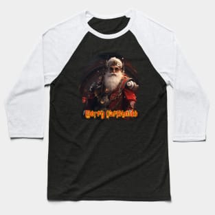 Merry Steampunk Christmas Baseball T-Shirt